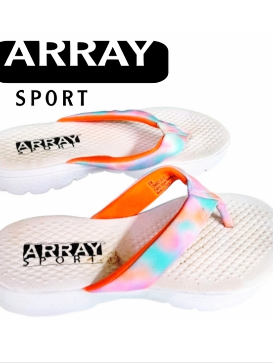 array sport Shoes - ARRAY SPORT MAX CUSHION! Slip On Flip Flop Sandals Gorgeous Summer Colors 8
